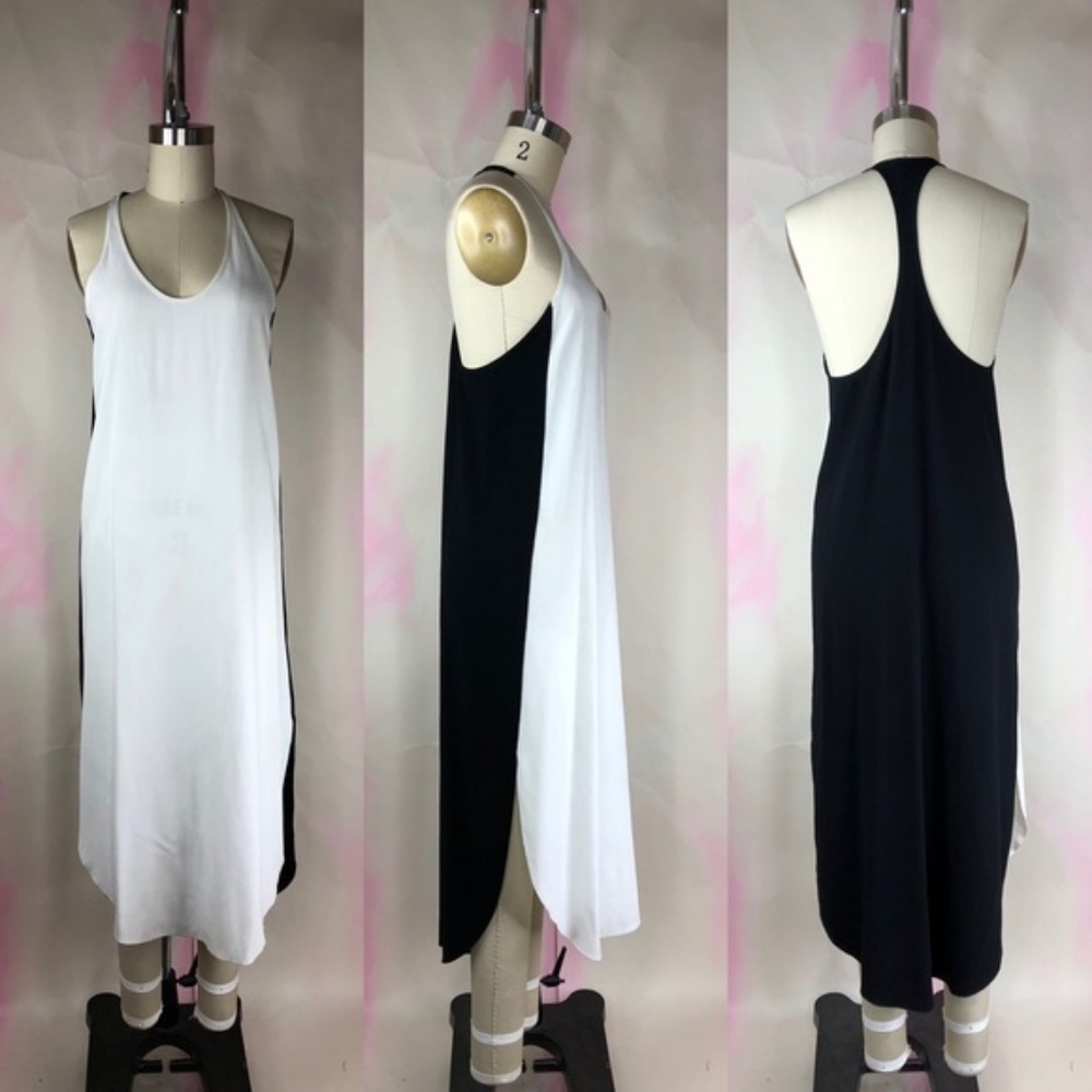 Aritzia Wilfred Colonne Racerback Midi Curved Hem - Picture 2 of 8